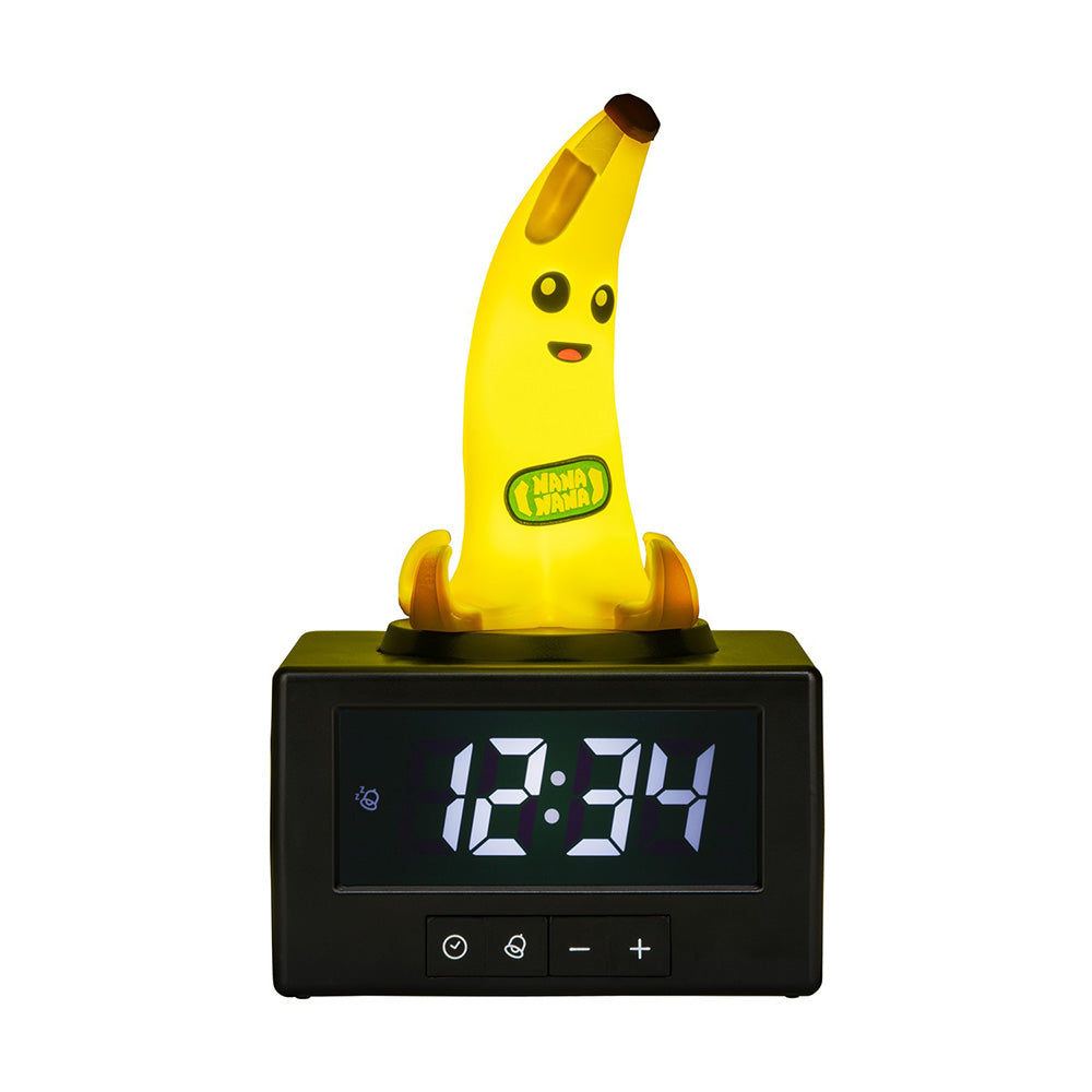 Paladone Icons Fortnite Peely Icon Alarm Clock Ψηφιακό Ρολόι Ξυπνητήρι με Φωτάκι Νυκτός 16,5 εκ