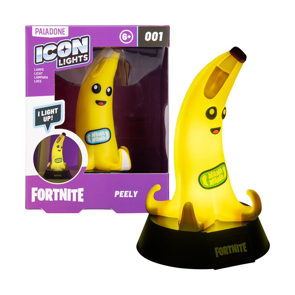 Paladone Icons Fortnite Peely Light Διακοσμητικό Φωτιστικό LED 3D 12 εκ