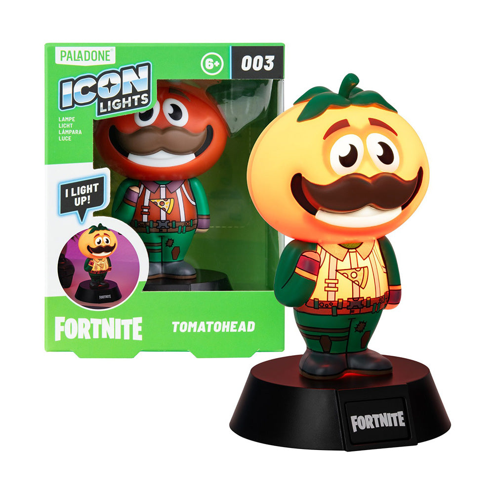 Paladone Icons Fortnite Tomatohead Light Διακοσμητικό Φωτιστικό LED 3D 12 εκ