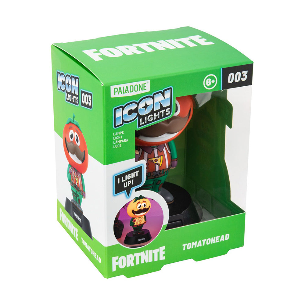Paladone Icons Fortnite Tomatohead Light Διακοσμητικό Φωτιστικό LED 3D 12 εκ
