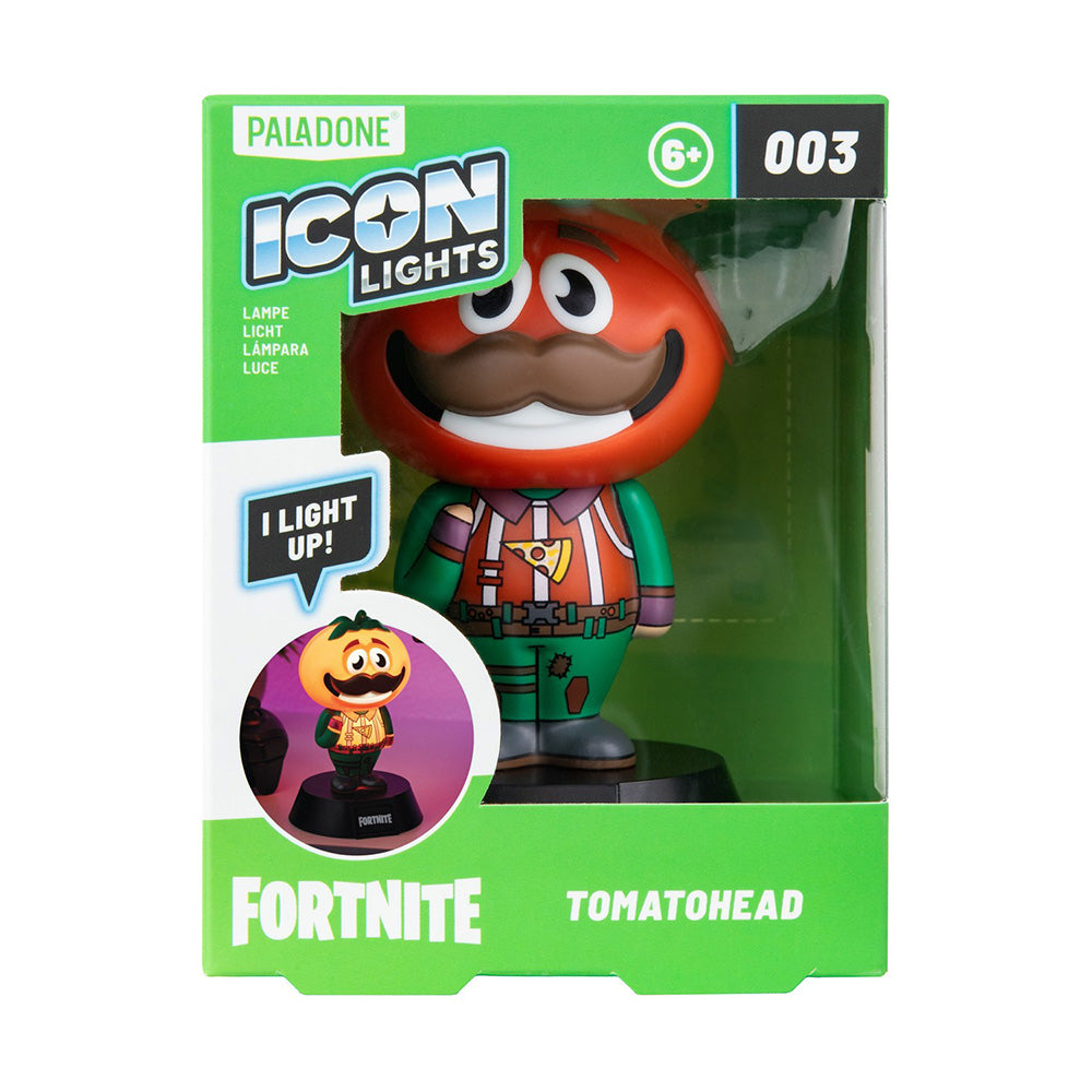 Paladone Icons Fortnite Tomatohead Light Διακοσμητικό Φωτιστικό LED 3D 12 εκ