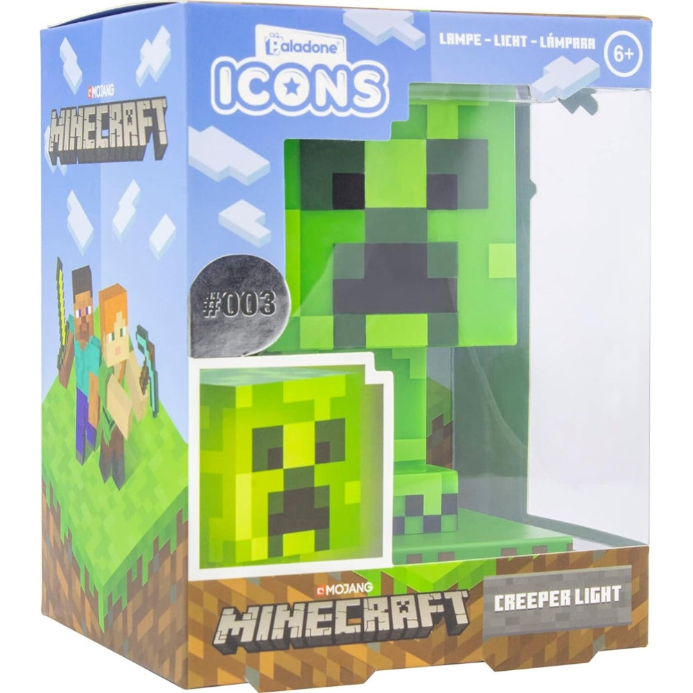 Paladone Icons: Minecraft Creeper Φωτιστικό