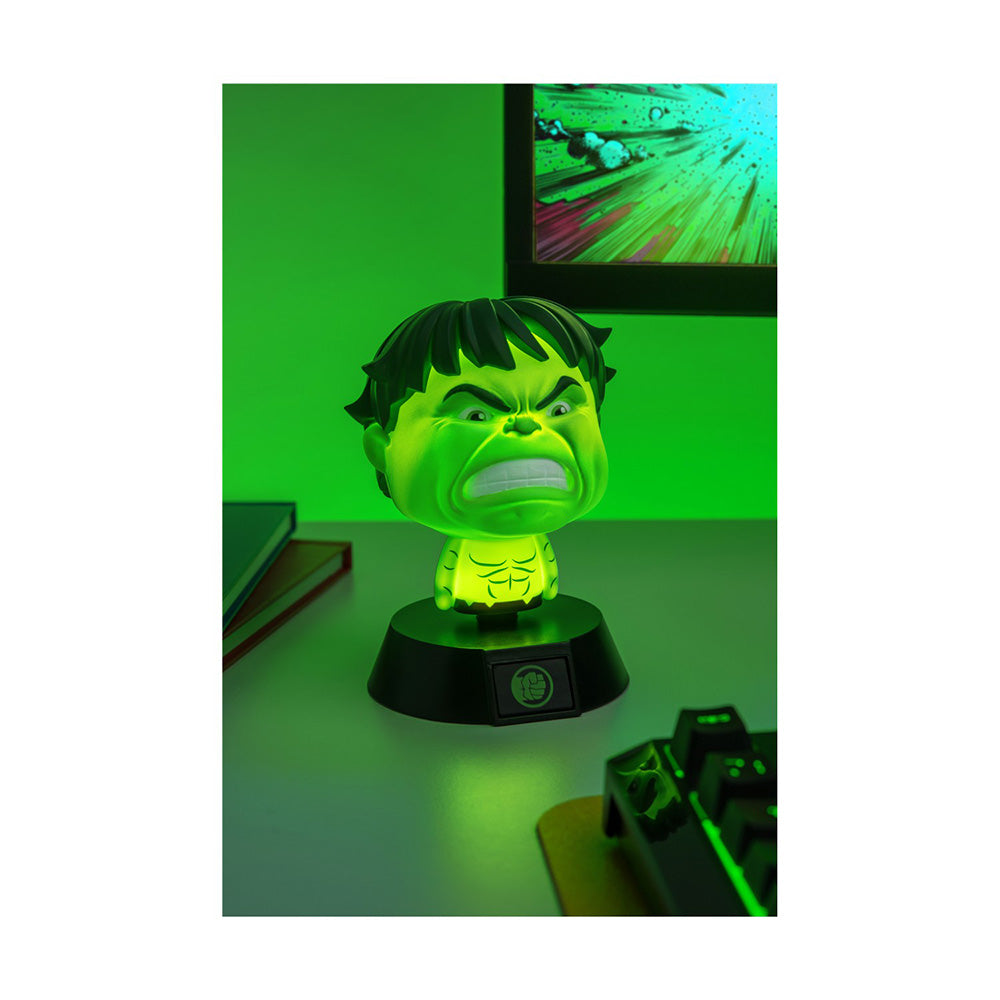 Paladone Icons Marvel Hulk Light Διακοσμητικό Φωτιστικό LED 3D 10 εκ