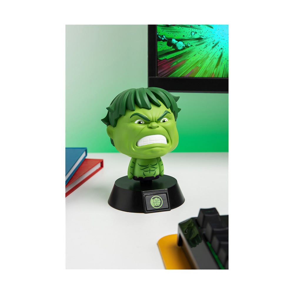 Paladone Icons Marvel Hulk Light Διακοσμητικό Φωτιστικό LED 3D 10 εκ