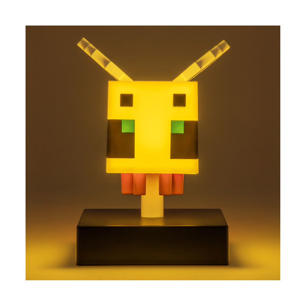Paladone Icons Minecraft Bee Light Διακοσμητικό Φωτιστικό LED Μέλισσα 10 εκ