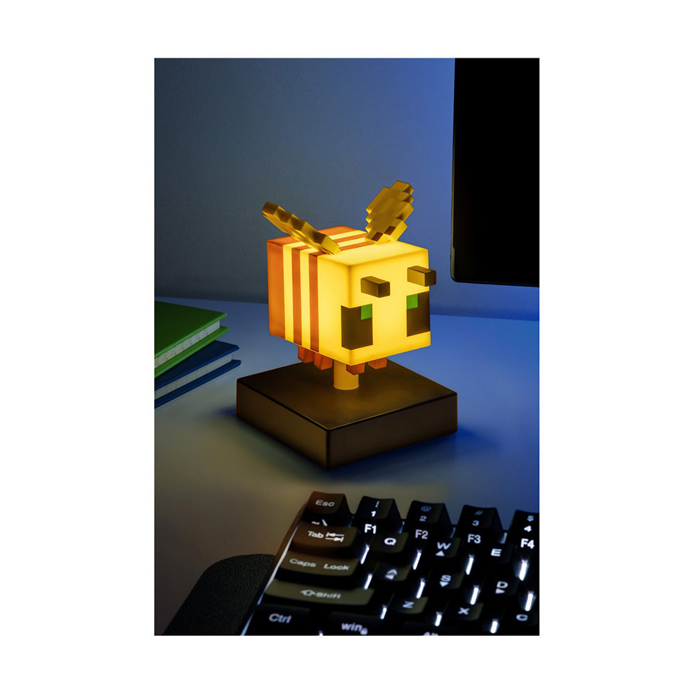 Paladone Icons Minecraft Bee Light Διακοσμητικό Φωτιστικό LED Μέλισσα 10 εκ
