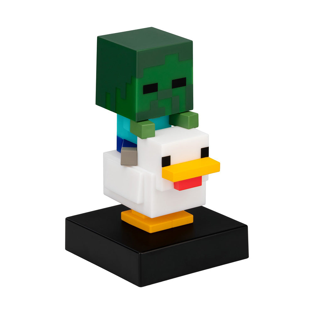 Paladone Icons Minecraft Chicken Jockey Light Διακοσμητικό Φωτιστικό LED 3D 12 εκ