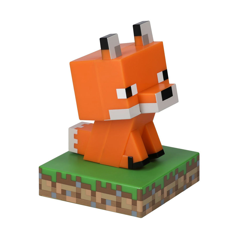 Paladone Icons Minecraft Fox Light Διακοσμητικό Φωτιστικό LED Αλεπού 11 εκ
