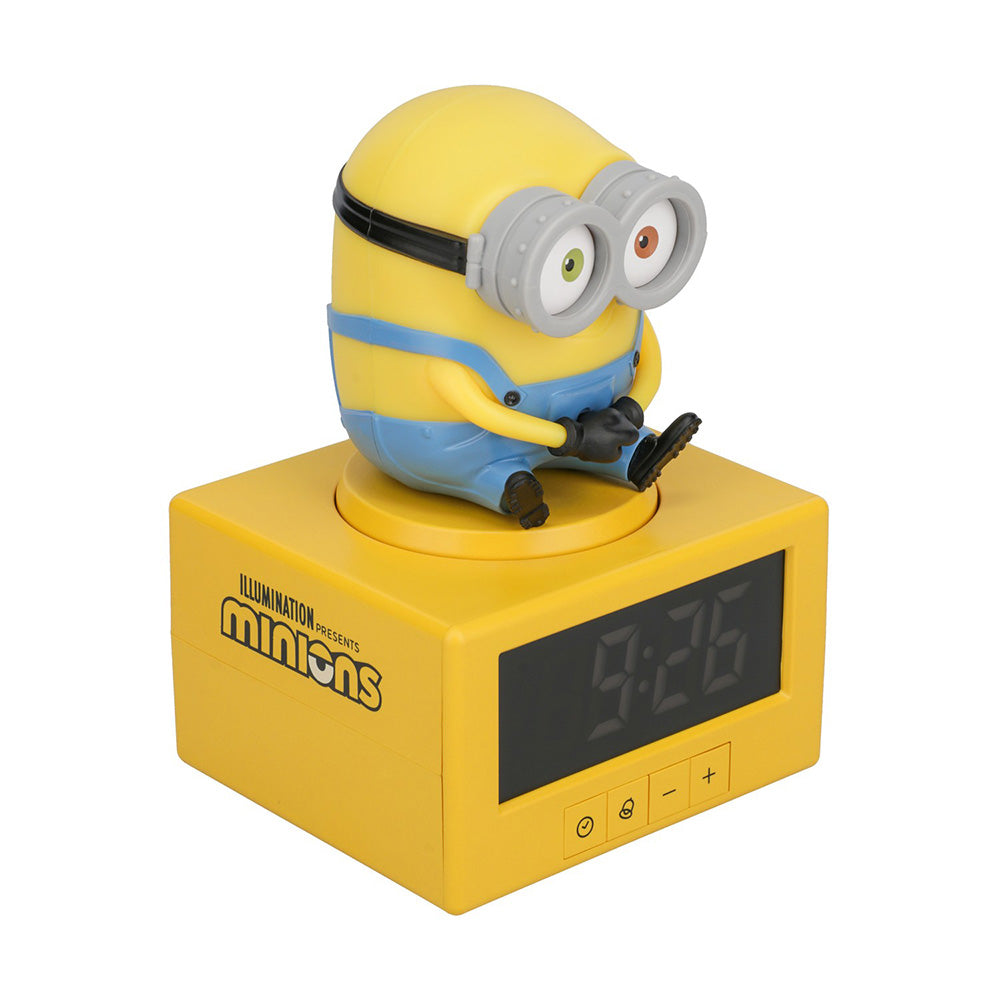 Paladone Icons Minions Bob Alarm Clock Ψηφιακό Ρολόι Ξυπνητήρι με Φωτάκι Νυκτός 14 εκ
