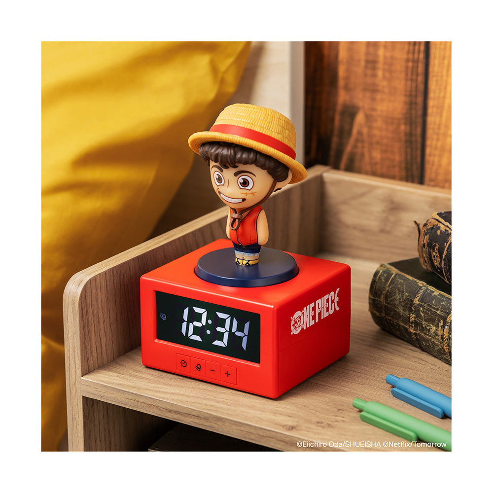Paladone Icons One Piece Luffy Alarm Clock Ψηφιακό Ρολόι Ξυπνητήρι με Φωτάκι Νυκτός