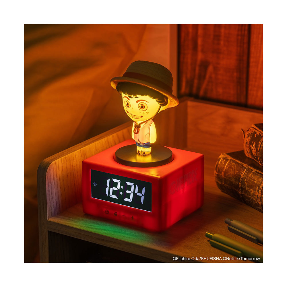 Paladone Icons One Piece Luffy Alarm Clock Ψηφιακό Ρολόι Ξυπνητήρι με Φωτάκι Νυκτός