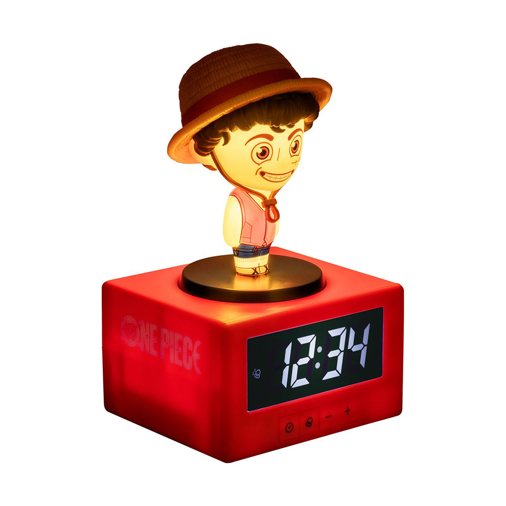 Paladone Icons One Piece Luffy Alarm Clock Ψηφιακό Ρολόι Ξυπνητήρι με Φωτάκι Νυκτός