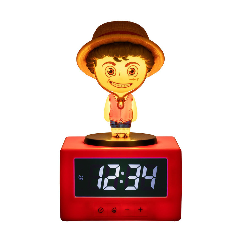 Paladone Icons One Piece Luffy Alarm Clock Ψηφιακό Ρολόι Ξυπνητήρι με Φωτάκι Νυκτός
