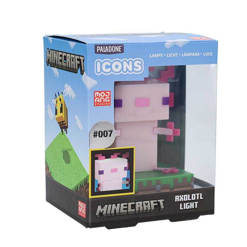 Paladone: Minecraft Axolotl Icon Φωτιστικό