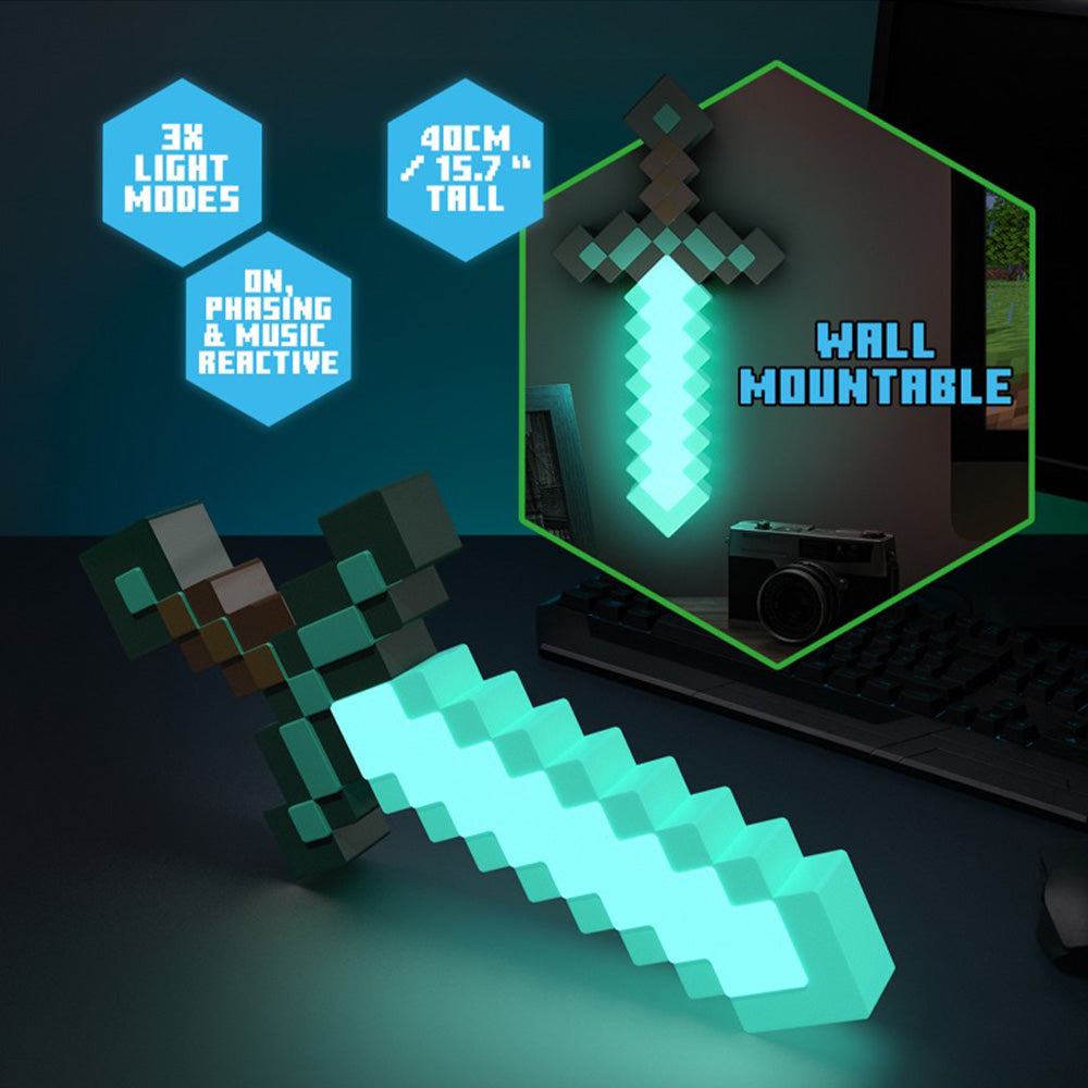 PaladonePaladone Φωτιστικό Minecraft Diamond Sword Lightpapell.gr