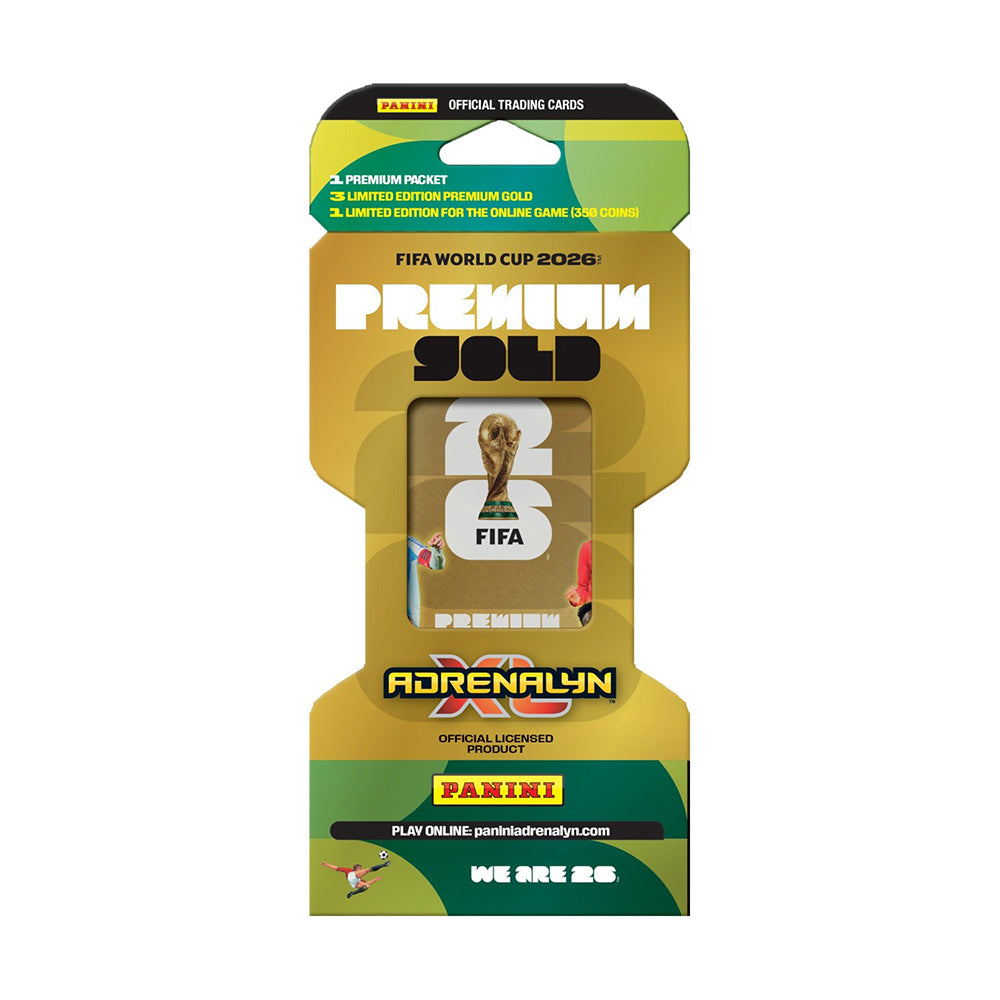 Panini Adrenalyn XL: Fifa World Cup 2026 Premium Gold Συλλεκτικές Κάρτες