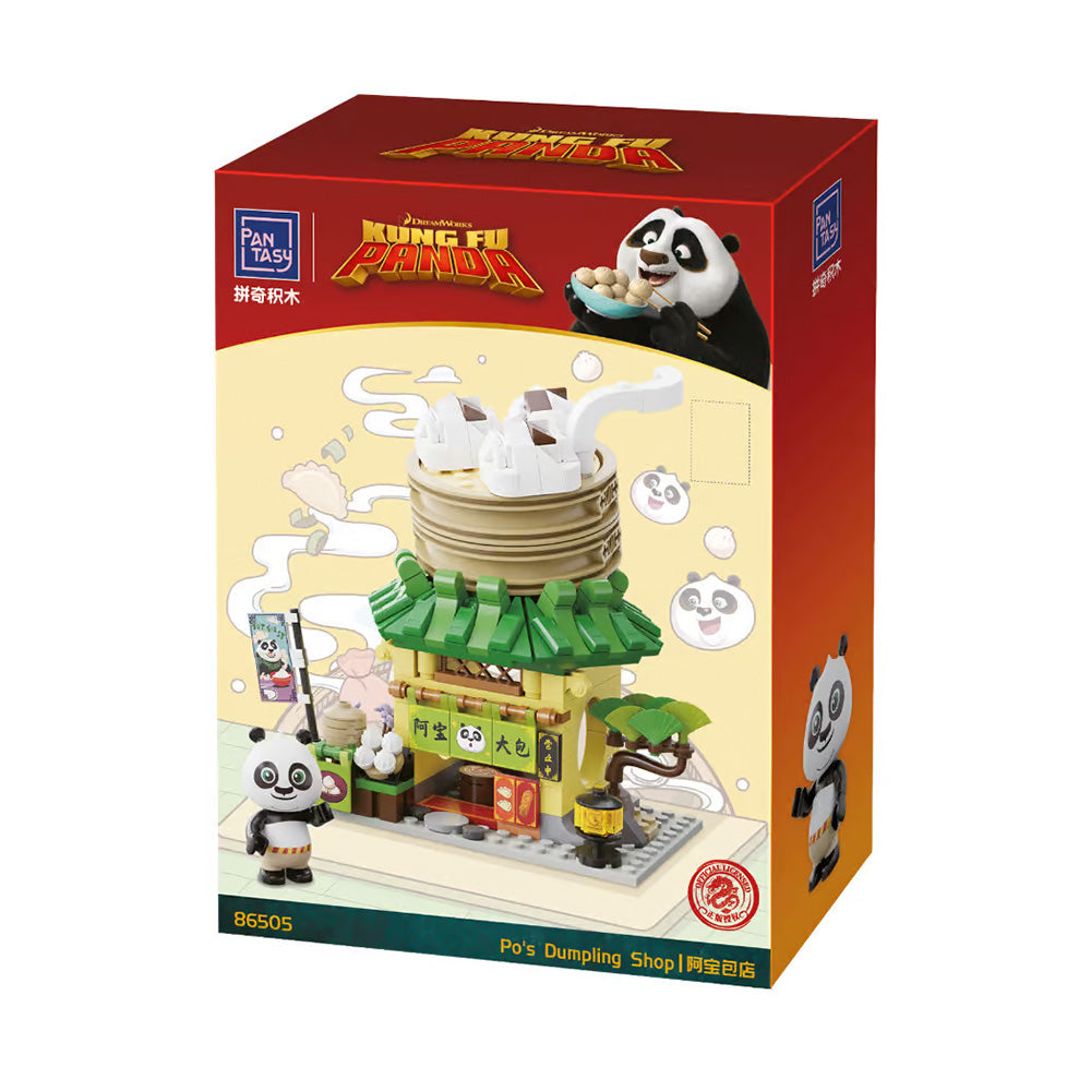 Pantasy Kung Fu Panda Mini Street View Το Μαγαζάκι με Ζυμαρικά του Πο – 195 Τμχ