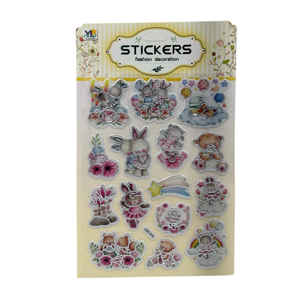 OEMΠασχαλινά Αυτοκόλλητα Λαγουδάκια 2 Σχέδια- 1 Τμχpapell.gr