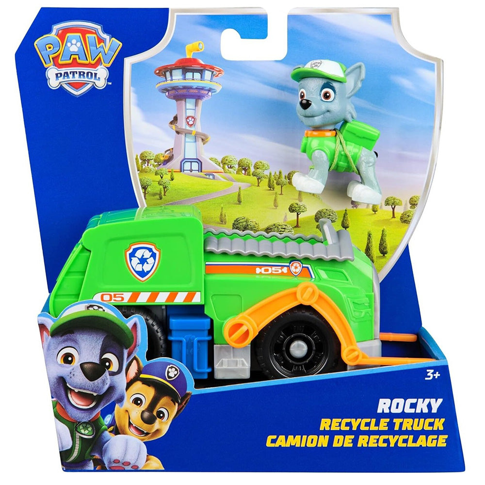 Spin Master Spin Master Paw Patrol - Rocky Recycle Truck Vehicle