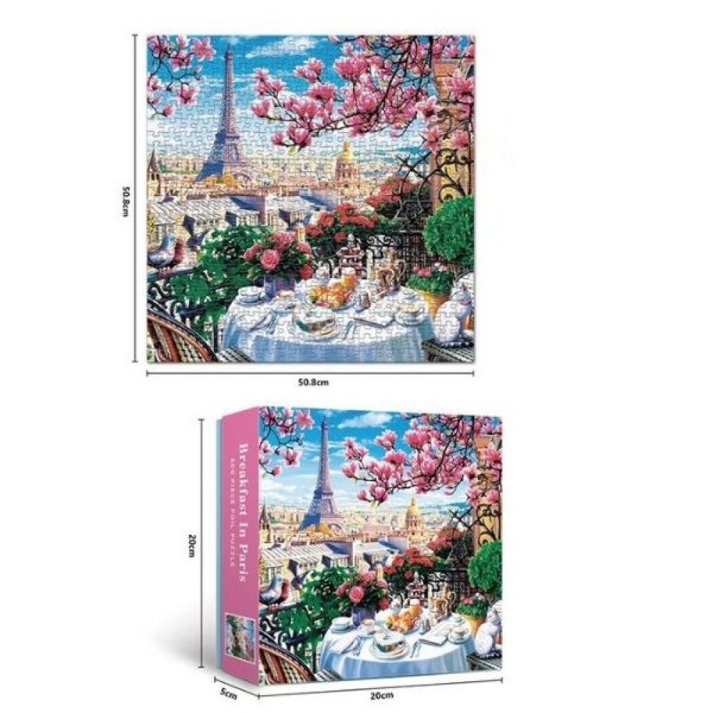 Puzzle Πρωϊνό Στο Παρίσι 50x50 εκ - 500 Τμχ