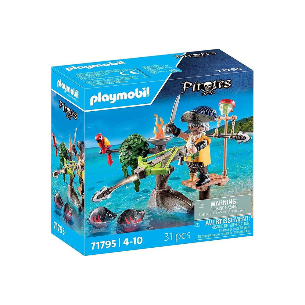 71795 Playmobil Pirates Πειρατής Με Βαλλίστρα 