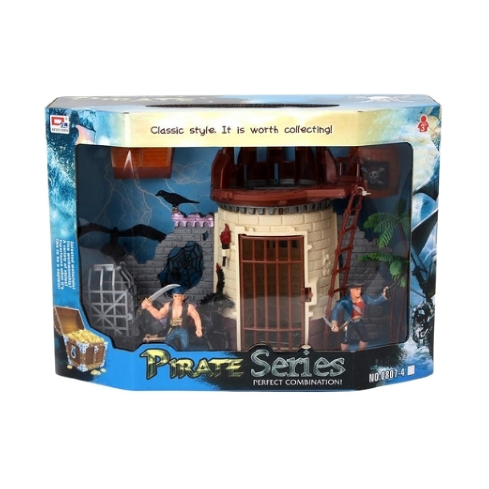 TrademarktΠειρατικό Κάστρο Με 2 Φιγούρες Και Αξεσουάρ 36x14x25,5 Εκpapell.gr