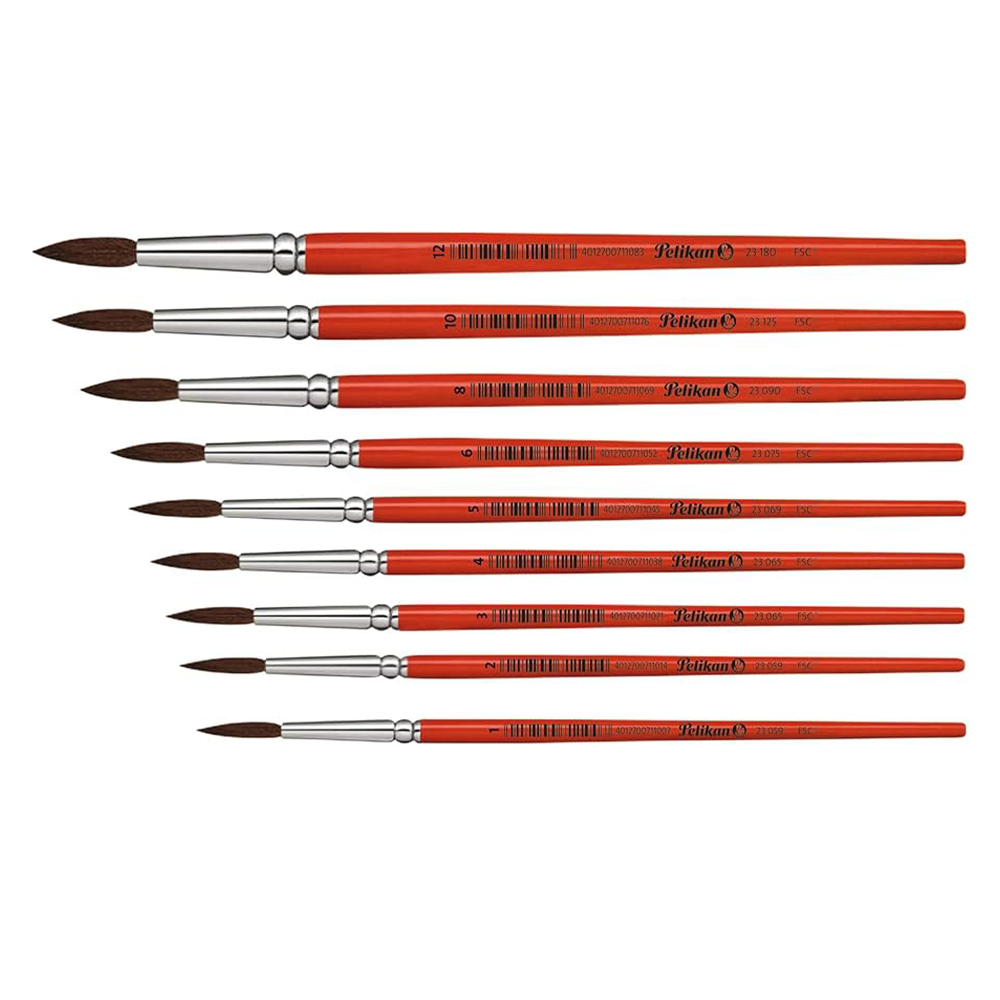 PelikanPelikan Πινέλο Στρογγυλό Φυσική Τρίχαpapell.gr