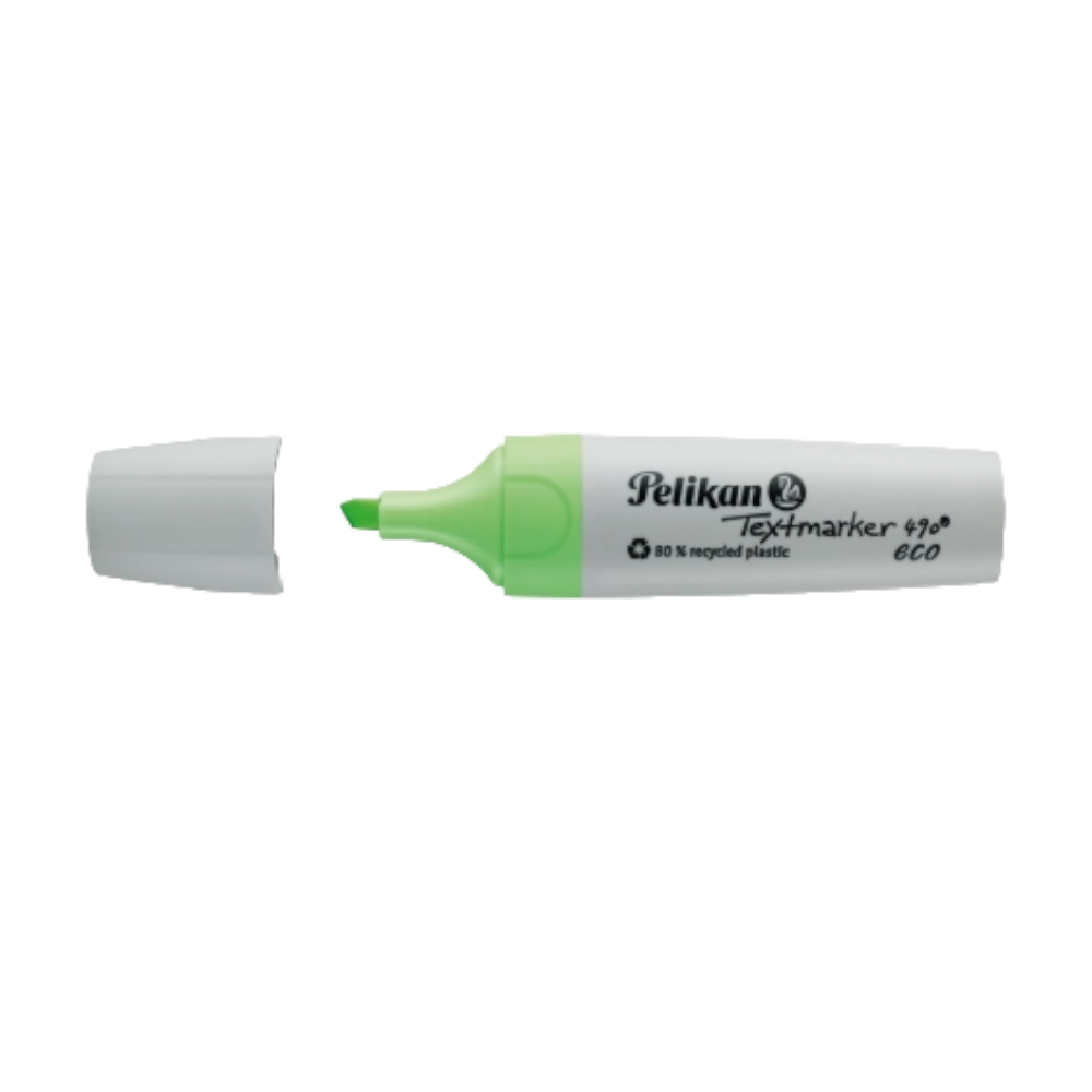 PELIKANPelikan Μαρκαδόρος Υπογράμμισης Textmarker Eco 490 Νέον Πράσινοpapell.gr