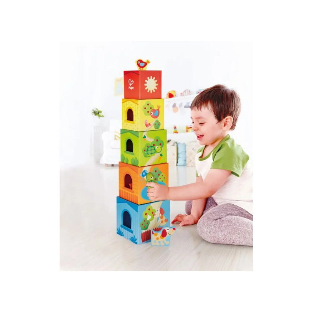 Hape Pepe & Friends Πύργος Ζωάκια Friendship 