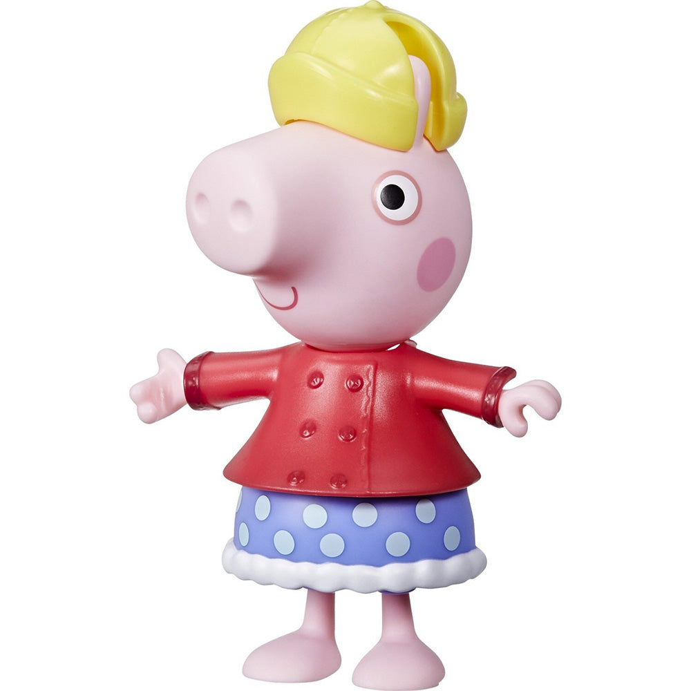 Hasbro Peppa Pig Dress-Up Figure With 6 Easy-On Fashion Accessories, 6-Inch Κούκλα 