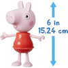 Hasbro Peppa Pig Dress-Up Figure With 6 Easy-On Fashion Accessories, 6-Inch Κούκλα 