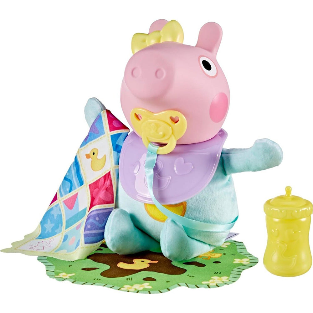 Hasbro Peppa PigOinks Kαι Snuggles Evie Διαδραστική Κούκλα Μωρού 