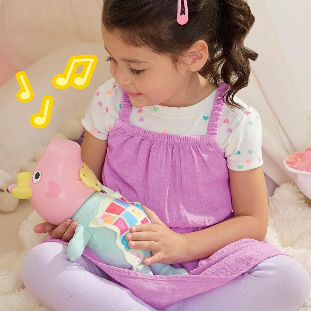 Hasbro Peppa PigOinks Kαι Snuggles Evie Διαδραστική Κούκλα Μωρού 