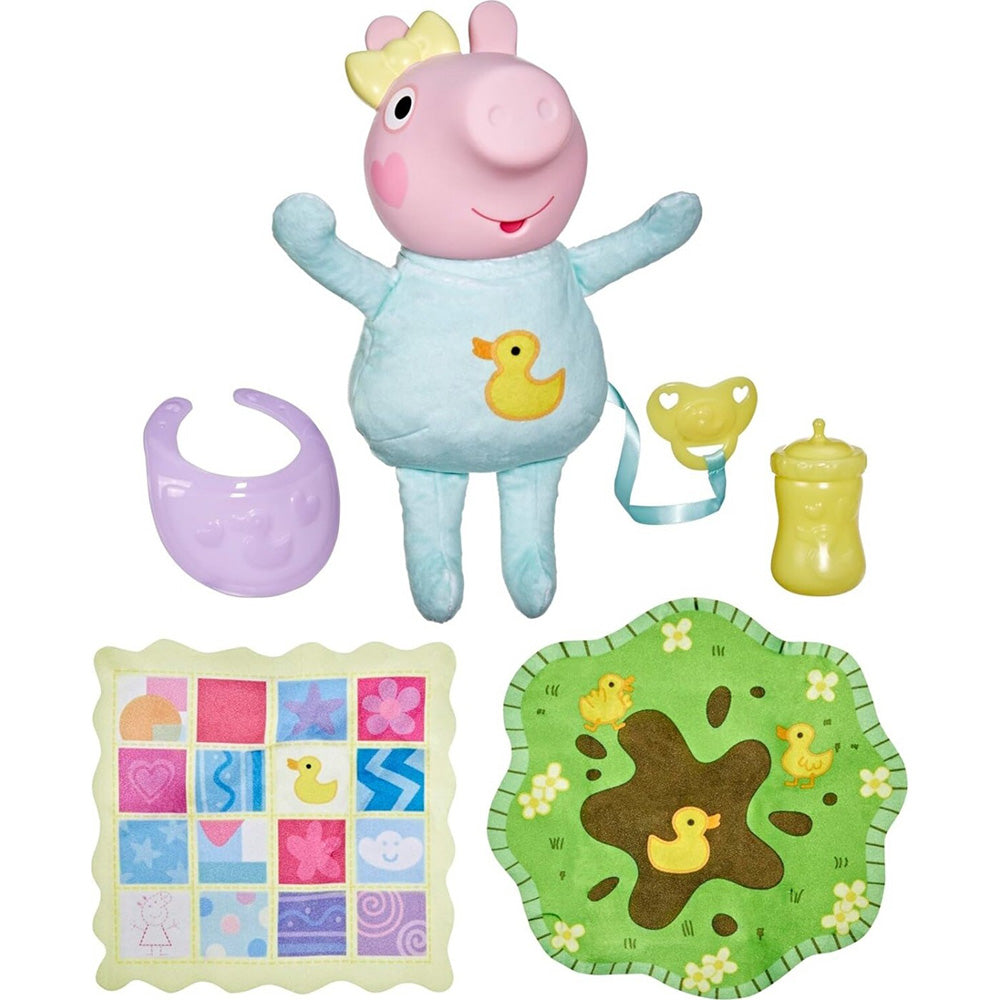 Hasbro Peppa PigOinks Kαι Snuggles Evie Διαδραστική Κούκλα Μωρού 