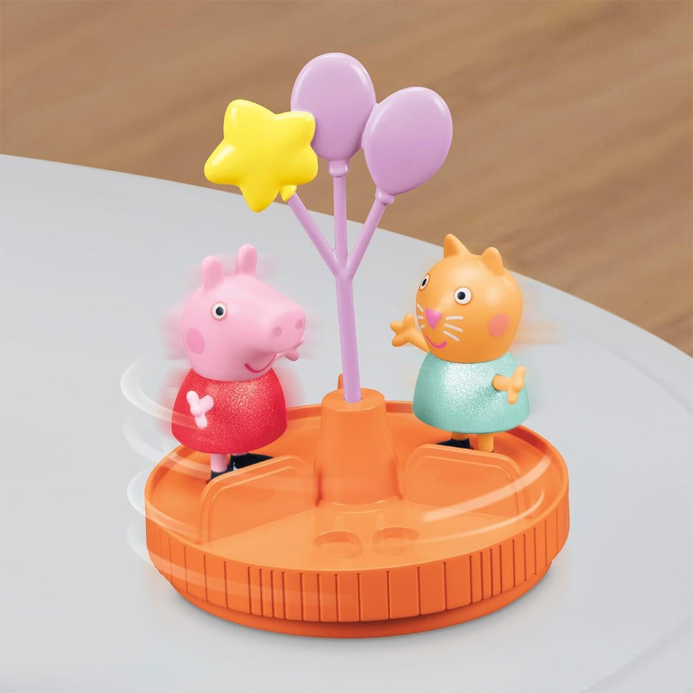 Hasbro Peppa Pig Peppas 2-In-1 Party Bus Playet Με Φιγούρες Και Αξεσουάρ Παιχνιδιών