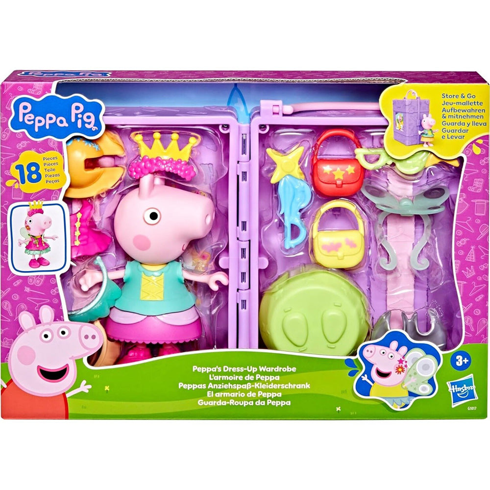 Hasbro Peppa Pig Peppas Dress-Up Wardrobe Playset 