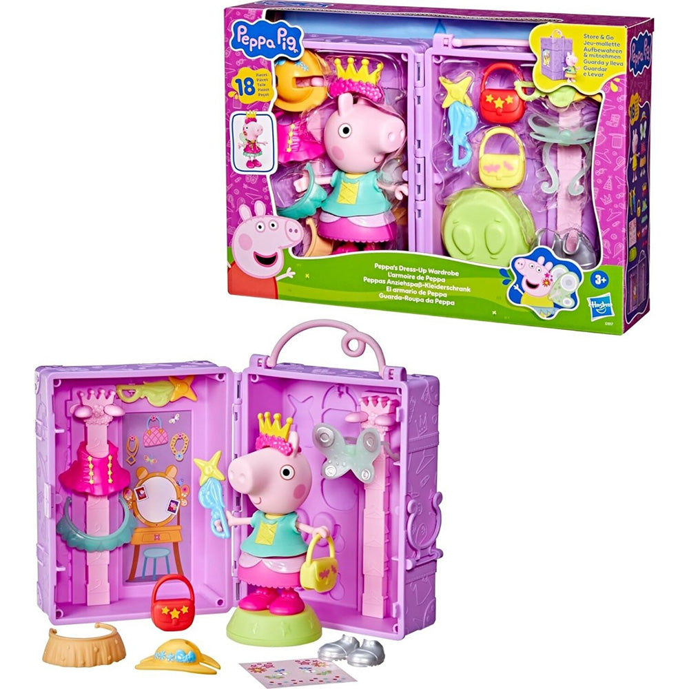 Hasbro Peppa Pig Peppas Dress-Up Wardrobe Playset 