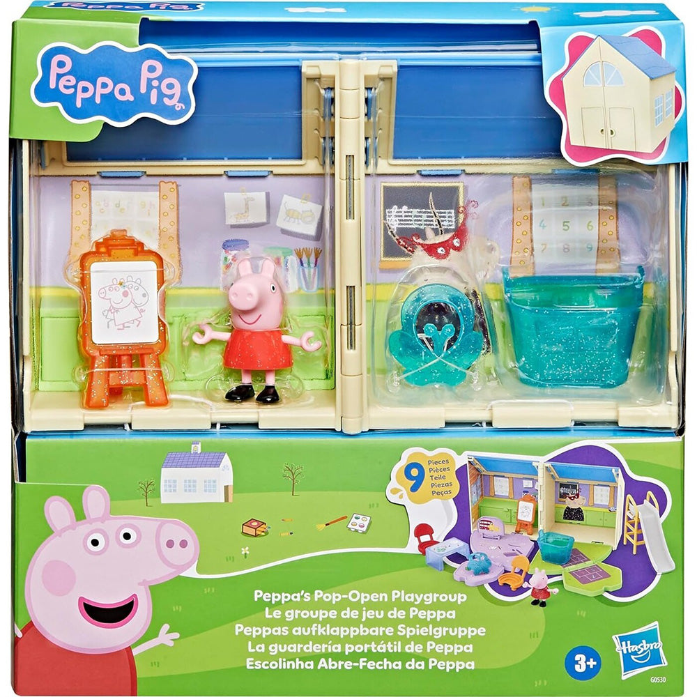 Hasbro Peppa Pig Peppas Pop-Open Playgroup Playset 