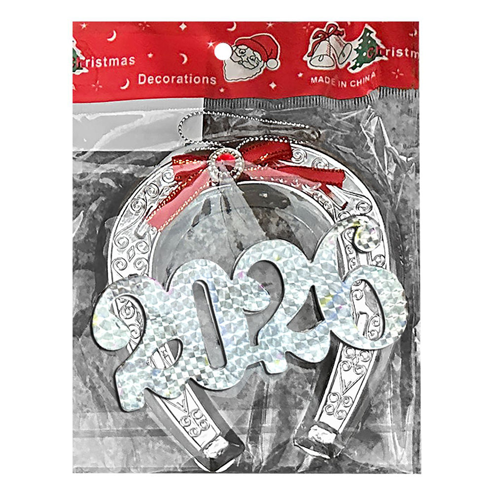 Χριστουγεννιάτικο Πέταλο 2026 Aσημί 12εκ