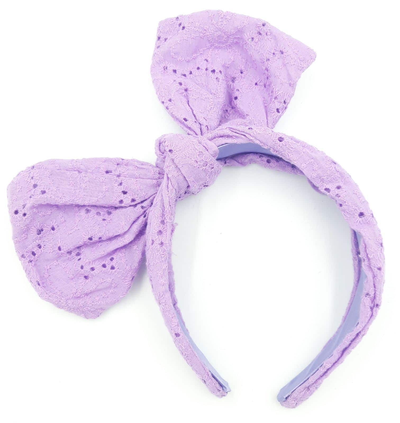 Στεκα Μαλλιων Πλεκτη Φαρδια Με Φιογκο