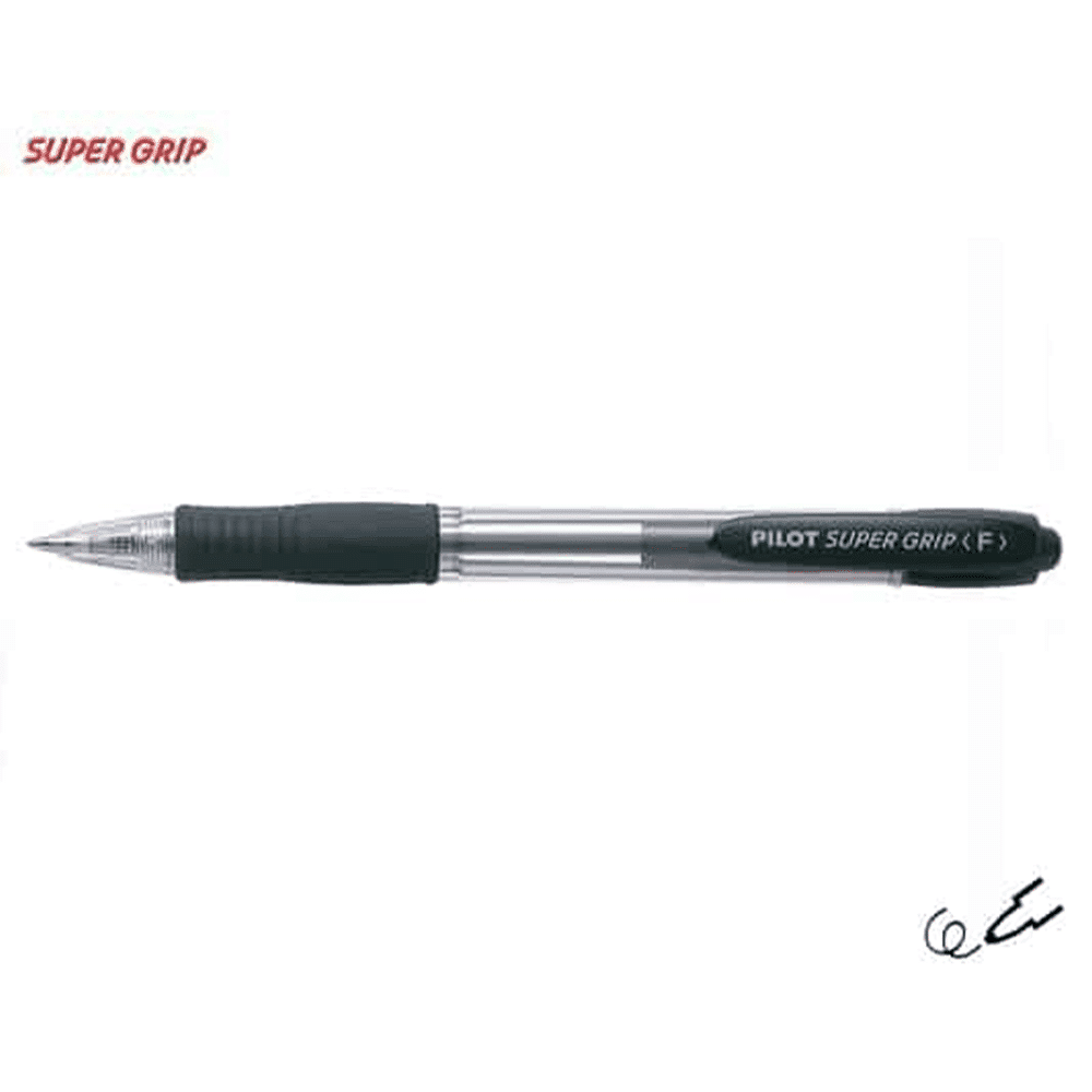 PilotPilot Στυλό Super Grip Fine 0.7mm Μαύροpapell.gr