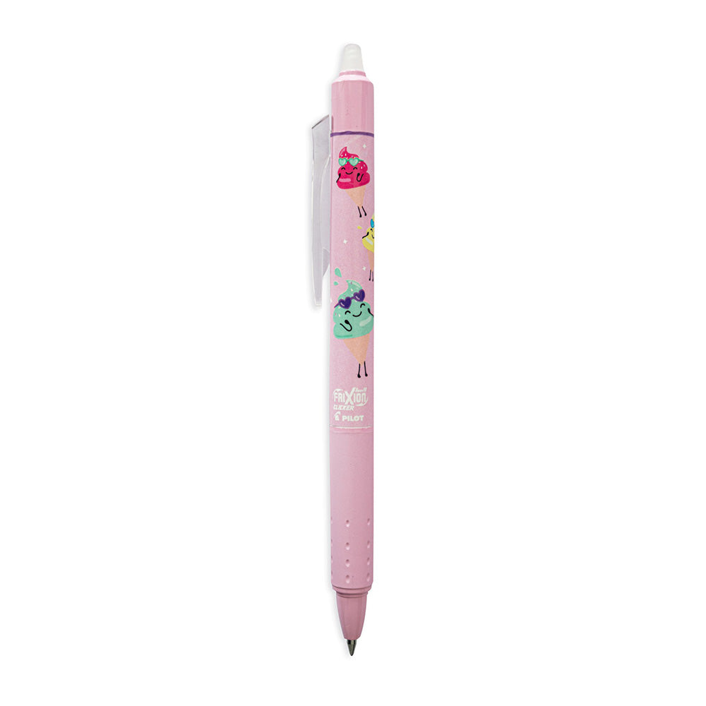 Pilot Στυλό Frixion Clicker Pool Party LTD Παστέλ Ροζ Μωβ Μελάνι 0.7mm