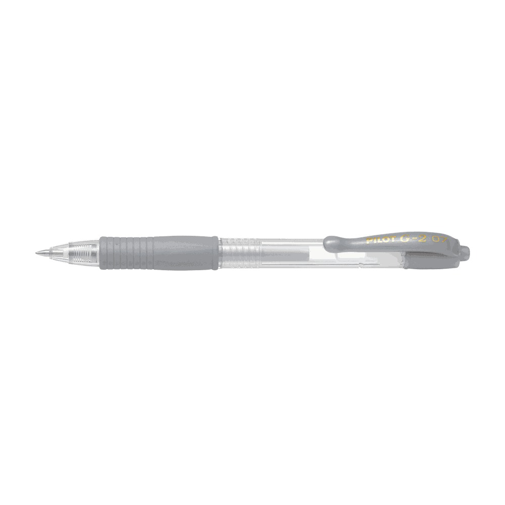 PILOTPilot Στυλό G-2 0.7mm Ασημίpapell.gr