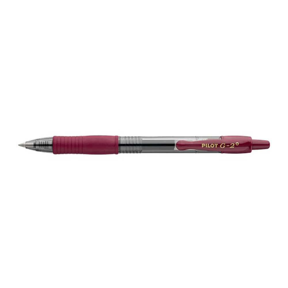 Pilot G-2 Στυλό Gel 0,7 mm Σκούρο Κόκκινο
