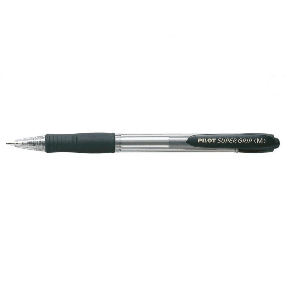 PilotPilot Στυλό Super Grip Medium 1.0mm Μαύροpapell.gr