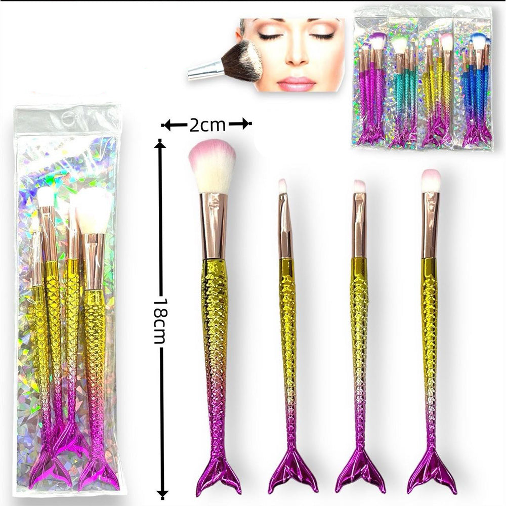 OEMΠινέλα Μακιγιάζ Ουρά Γοργόνα 18 εκ 4 Χρώματα - 1 Τμχpapell.gr