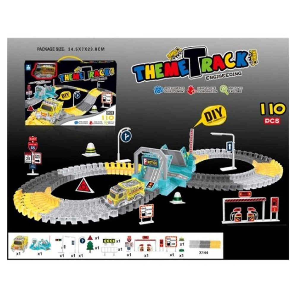 TrademarktΠίστα Αυτοκινήτων Με Όχημα Και Αξεσουάρ 110τμχpapell.gr