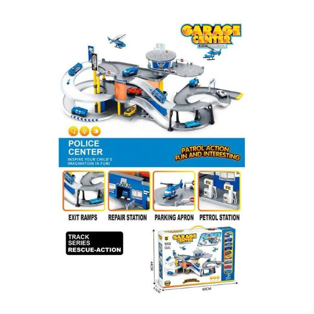 Πίστα Γκαράζ Αστυνομικό Κέντρο 8 Οχήματα Σ9