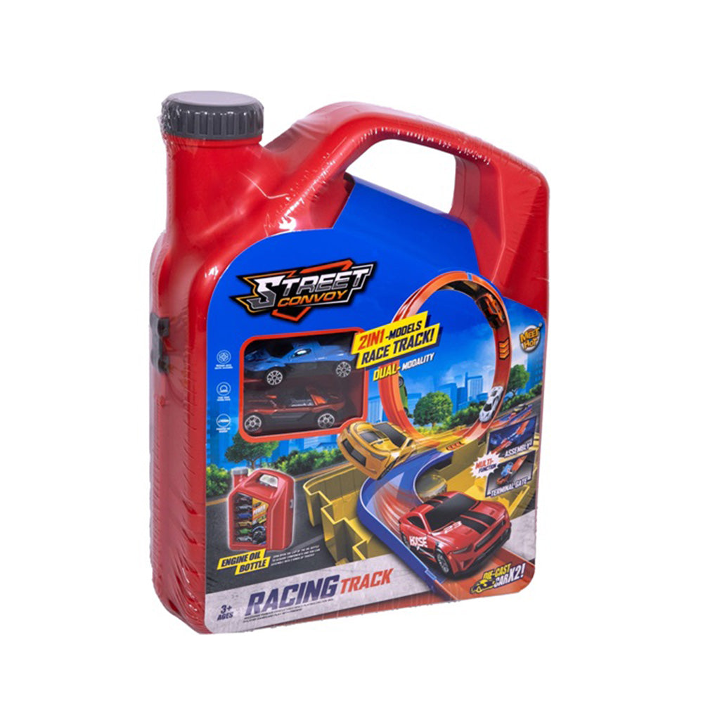 Πίστα Loop Με 2 Μεταλλικά Αυτοκινητάκια Σε Μπιτόνι 10.6X24.6X31.5εκ