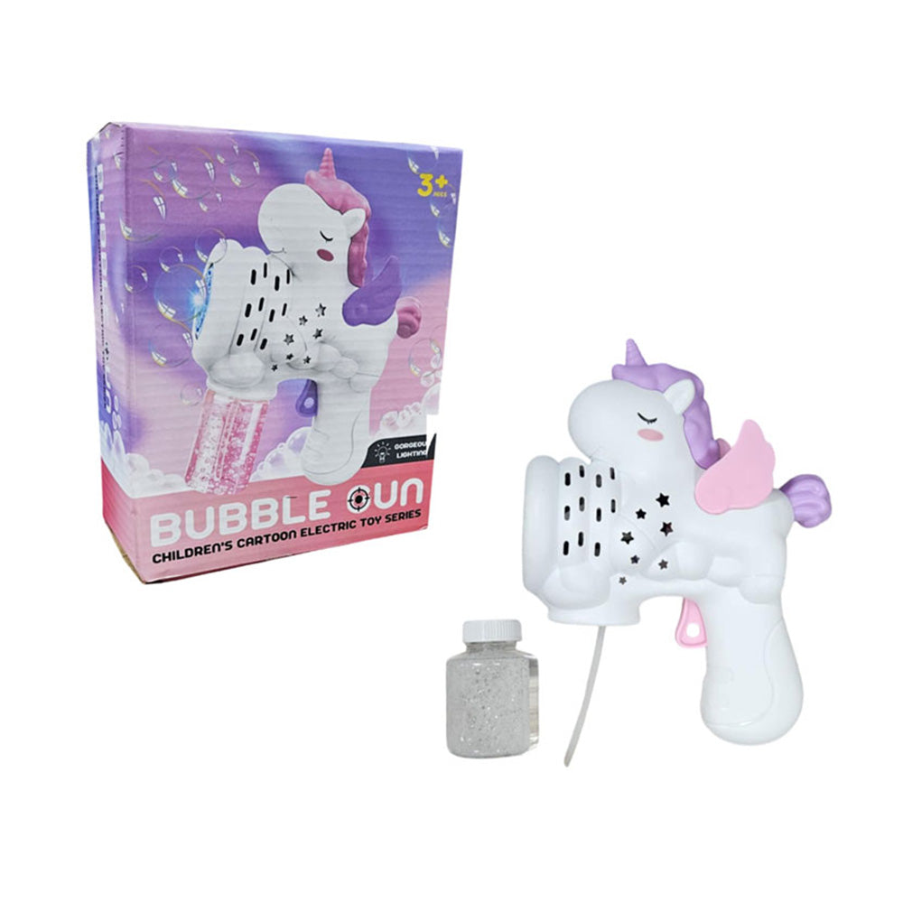 Πιστόλι Σαπουνόφουσκας Με Φως Μονόκεράκι